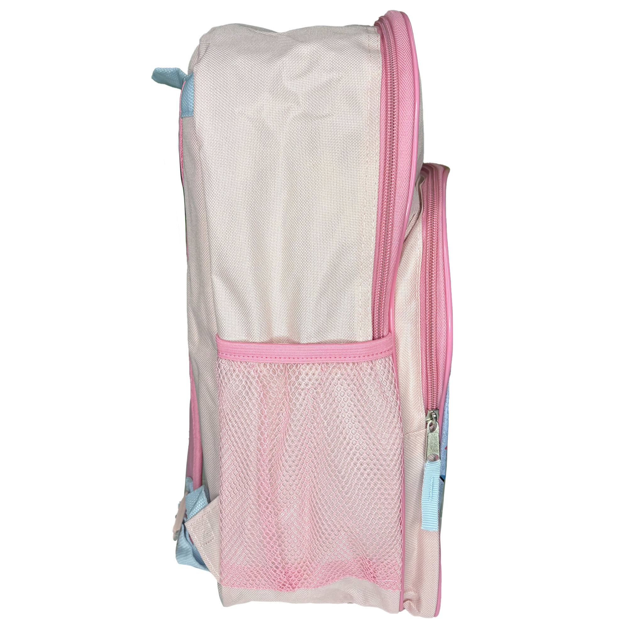 Alt View 3. UPD - Disney Princesses Pink 16" School Backpack with Front Pocket - Multicolored.