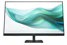 Front. HP - Series 3 Pro 27" FHD Monitor - 327ph - 1080p, 100 Hz, Speakers, VGA (B0CG8UT#ABA) - Black.
