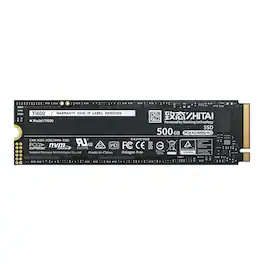 ZhiTai - Ti600 500GB NVMe M.2 SSD PCIe 4.0 – Single-Sided 2280 SSD for Desktops, Laptops, Gaming