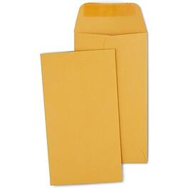 Staples - Kraft #5 1/2 Coin Envelope, Other, 500/Box - Brown