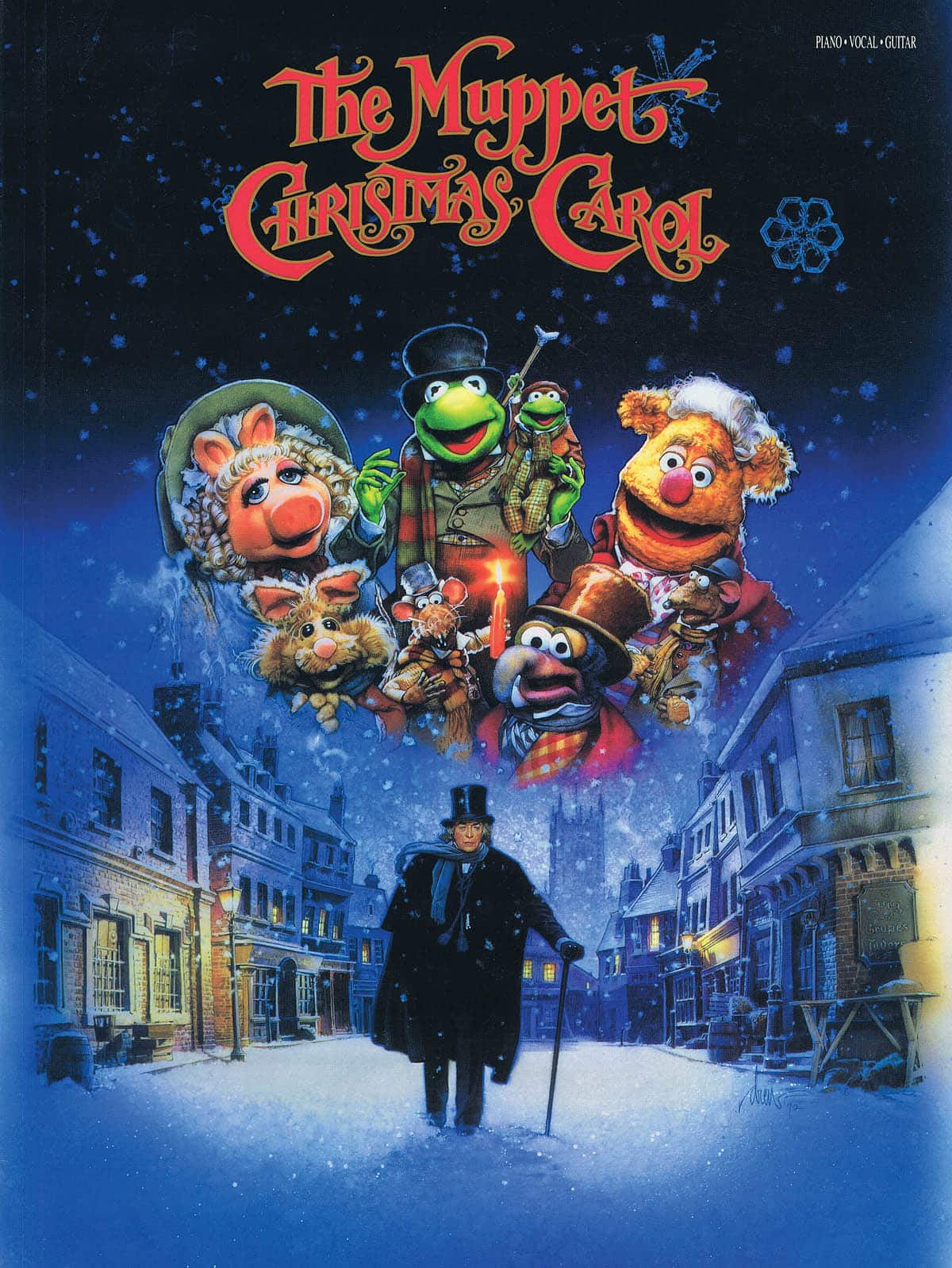 Hal Leonard - The Muppet Christmas Carol Piano Vocal Guitar Songbook with Holiday Film Songs and Color Photo Section Included price history on PriceWatchPro