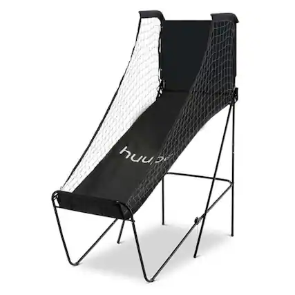 Front. huupe - arcade official rebound system - black.