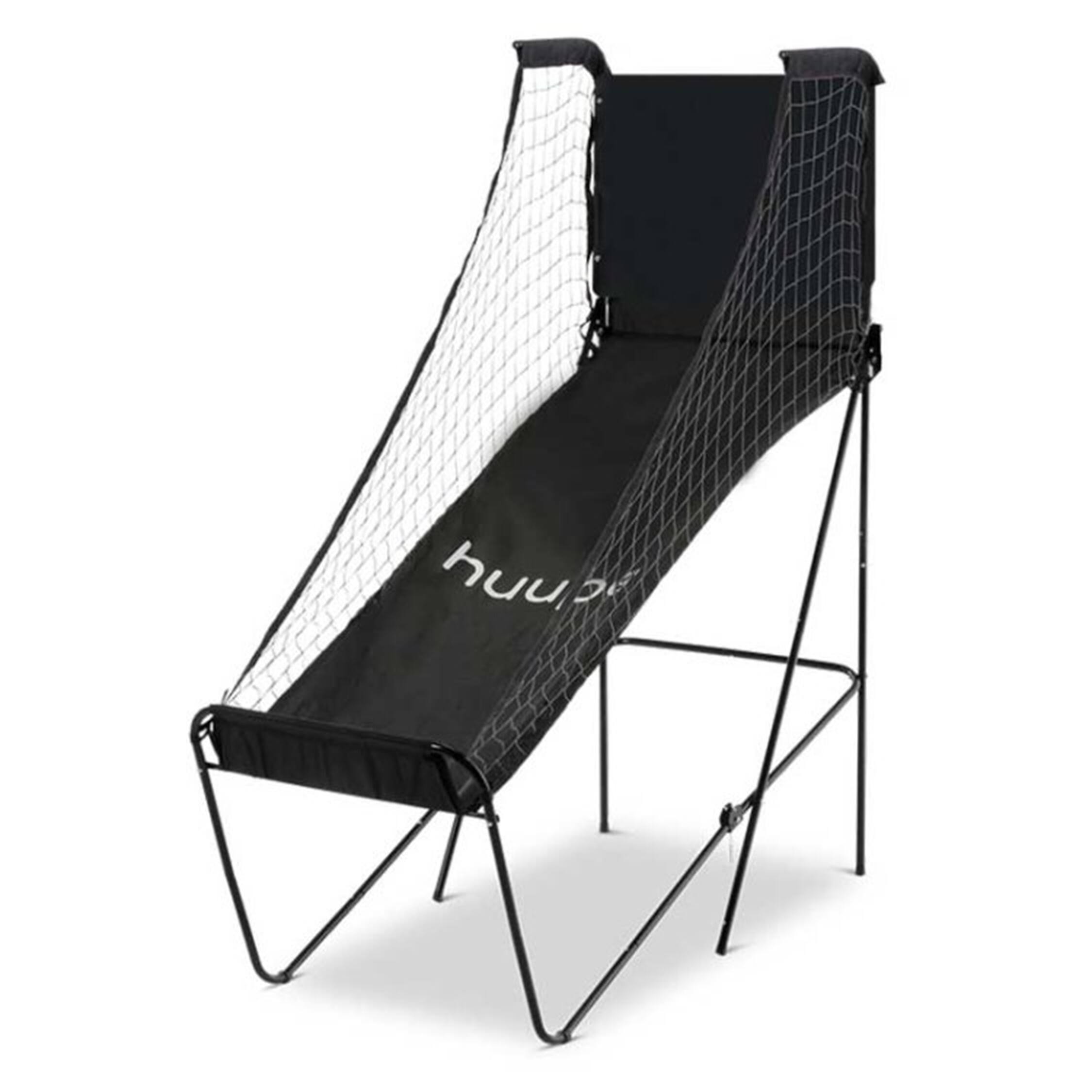 Front. huupe - arcade official rebound system - black.