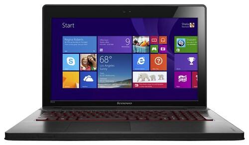 Front Standard. Lenovo - 15.6" Laptop - Intel Core i5 - 6GB Memory - 1TB Hard Drive - Dusk Black.