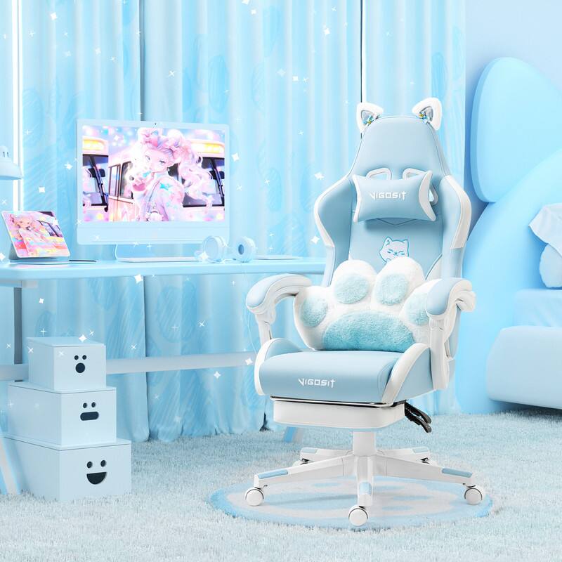 Blue & White