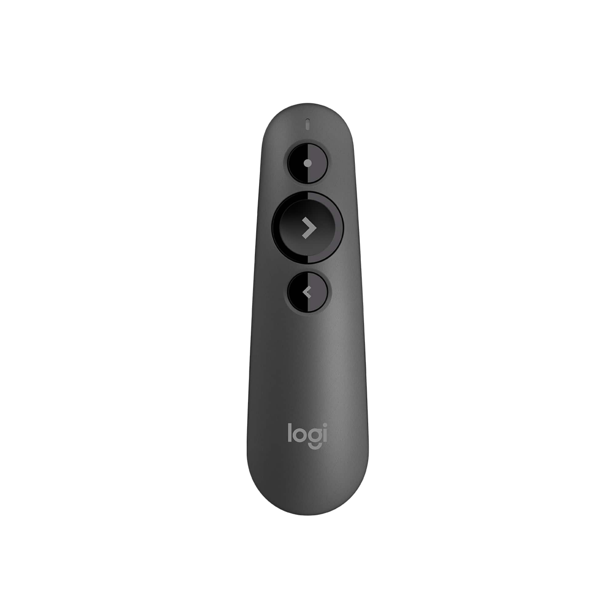Logitech - R500s Presenter Bluetooth and USB Remote Control - Graphite - Front_Zoom