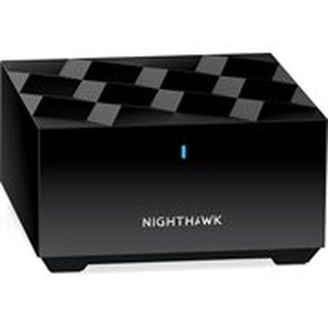 Alt View 5. NETGEAR - MK63-100NAR Nighthawk Home Mesh WiFi 6 System 3 Pack - Refurbished Excellent - Black.
