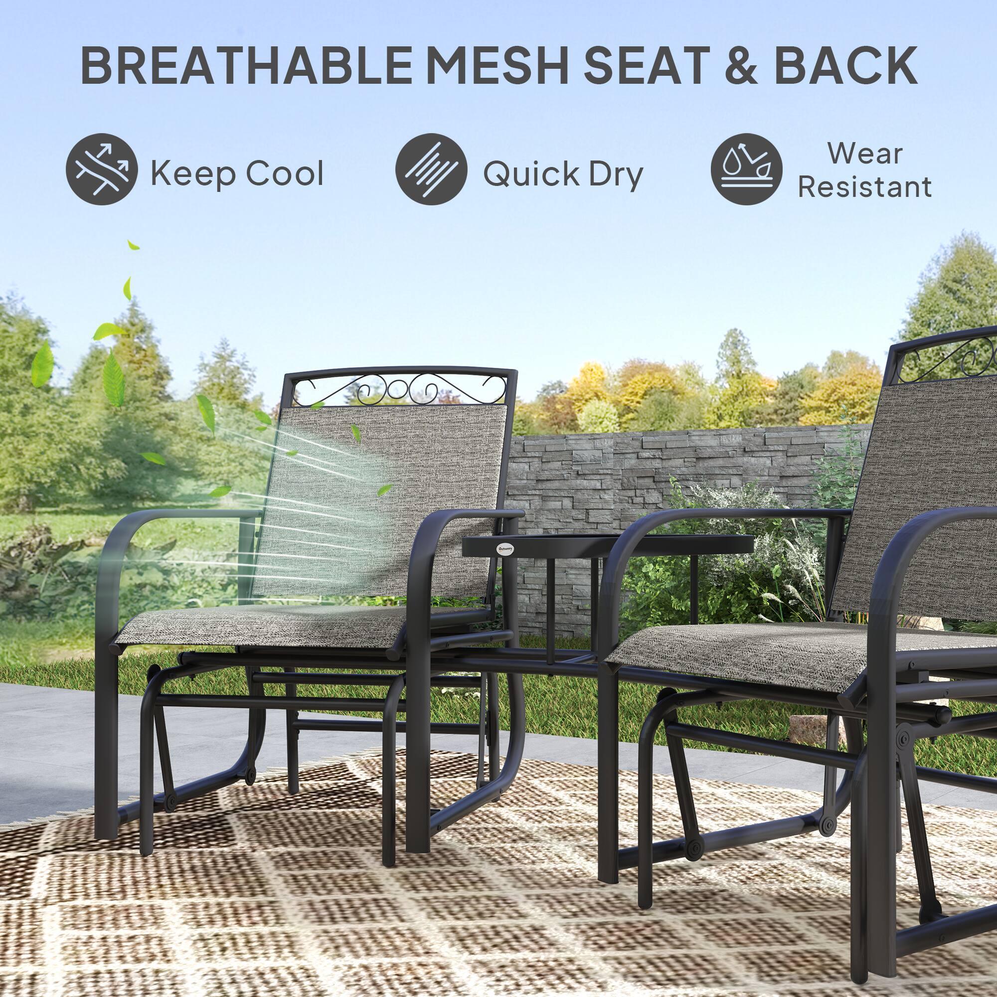 BREATHABLE MESH SEAT & BACK

Keep Cool
Quick Dry
Wear Resistant