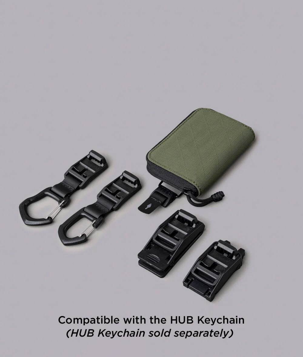 Compatible with the HUB Keychain (HUB Keychain sold separately)
