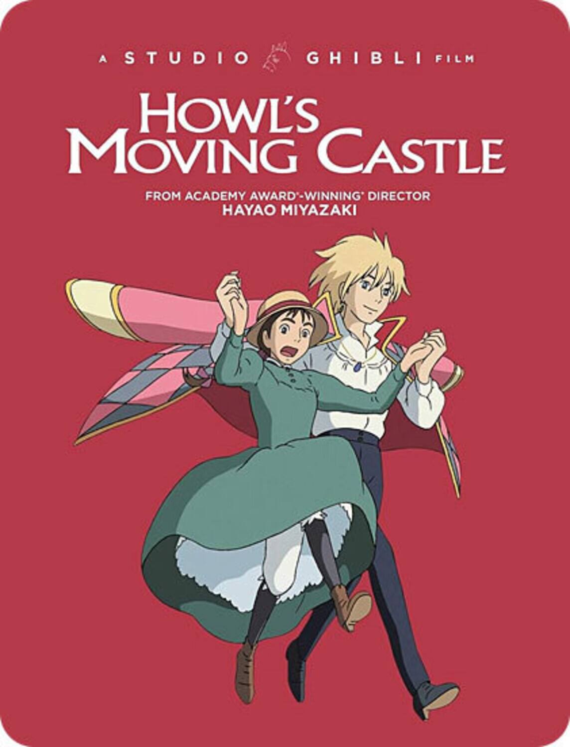 Front. Howl's Moving Castle (Steelbook)   - BLU-RAY.