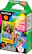 FUJIFILM mini instant film is a product that comes in a green box. The box contains 10 sheets of instant film that can be used to create instant photos. The film is designed to work with the FUJIFILM instax mini Rainbow Arc-en-ciel camera, which allows users to capture vibrant and colorful images. The instant film is also compatible with other instant cameras, making it a versatile option for those who enjoy taking instant photos.