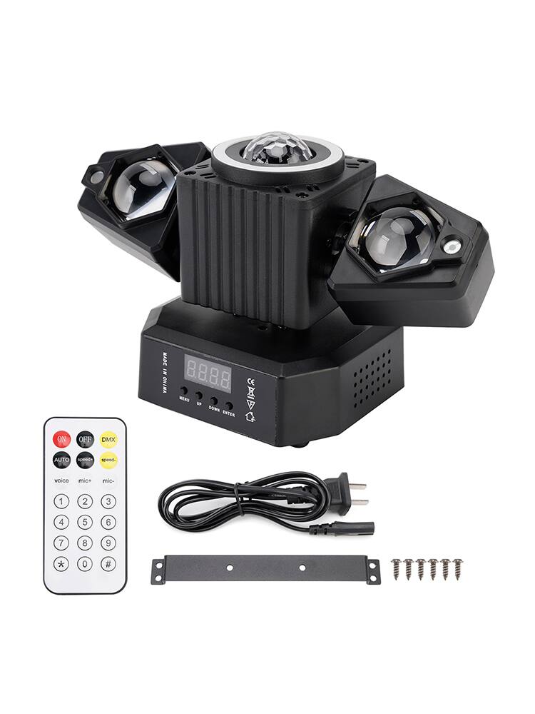 MADE IN CHINA

WENG UP DOWN ENTER

ON
OFF
DMX
AUTO
speed+
speed-
voice
mic+
mic-

1
2
3
4
5
6
7 *
8 0
9 #