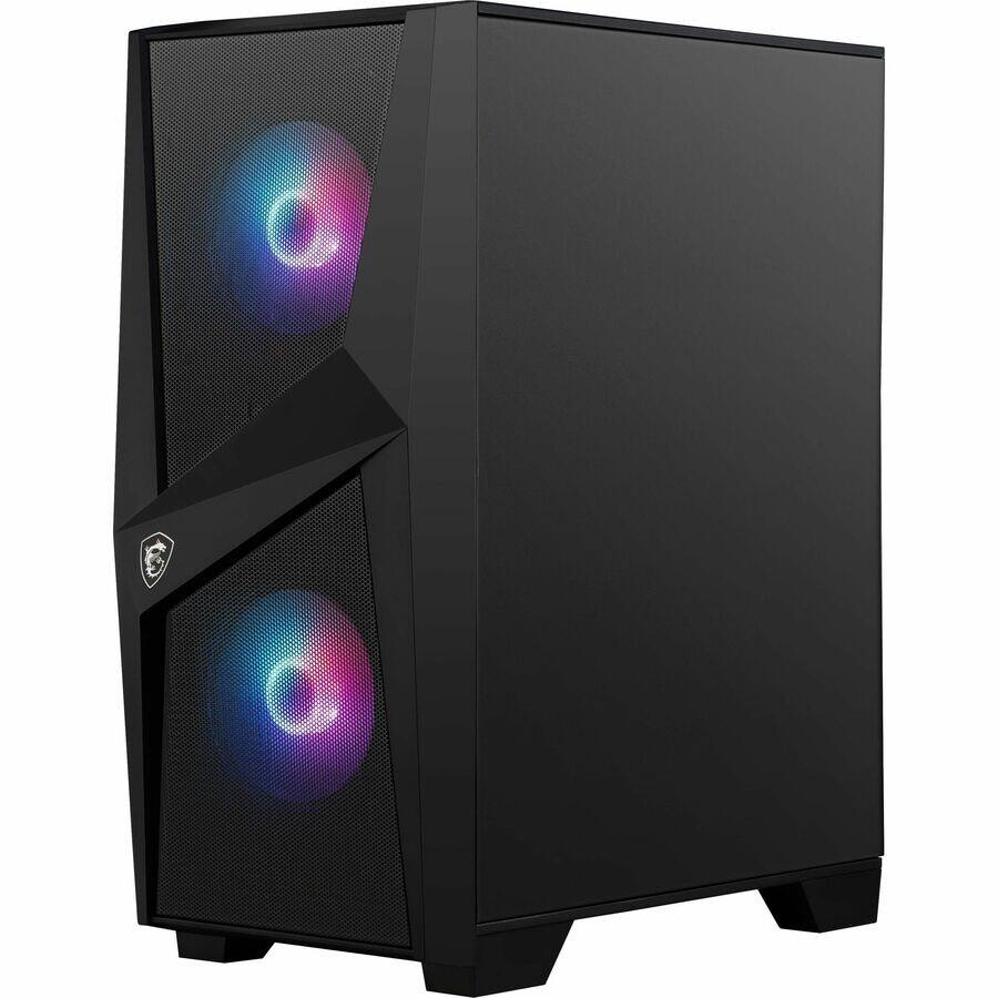 Alt View 2. MSI - MSI Codex R2 Gaming PC, Intel Core i5-14400F, RTX 4060, 32GB , 1TB SSD, Win11 Pro - Mid tower Gaming PC with RGB, Intel - Black.