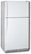 Angle Standard. Whirlpool - 20.9 Cu. Ft. Top-Mount Refrigerator - white on white.