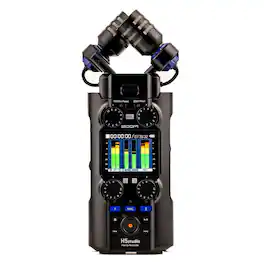 Zoom - H5studio 4-Track Handy Recorder with 32-Bit Float Recording - Black
