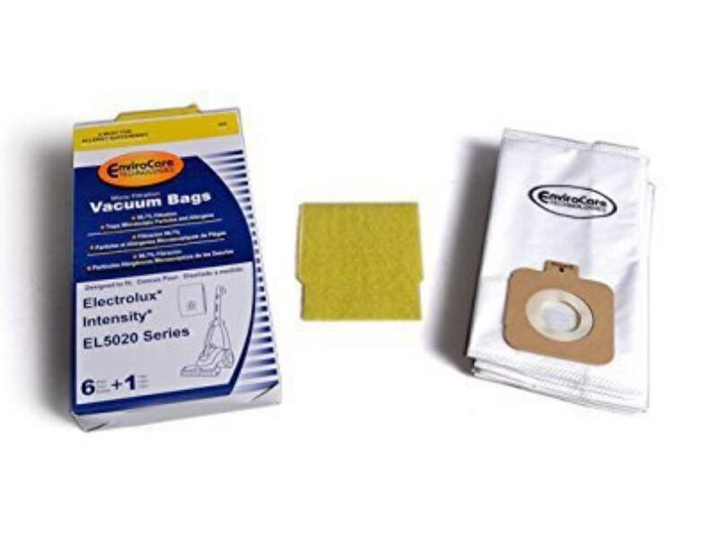 EmiroCore Vacuum Bags  
EnviraCore  
Electrolux Intensity EL5020 Series  
6 + 1