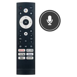 VINABTY - New ERF3M90H Voice Replaced Remote Fits for Hisense 4K google smart TV - Black