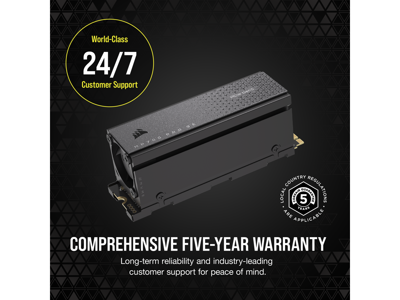 World-Class 24/7 Customer Support

COMPREHENSIVE FIVE-YEAR WARRANTY

Long-term reliability and industry-leading customer support for peace of mind.

LOCAL COUNTRY REGULATIONS ARE APPLICABLE