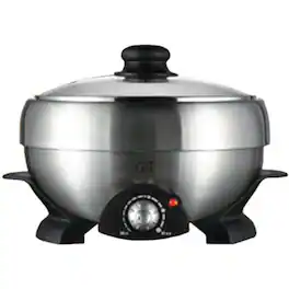 Sunpentown - 3-Quart -Cooker and Grill - Multi