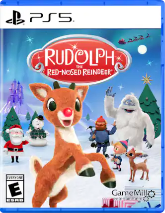 PS5, RUDOLPH THE RED-NOSED REINDEER, EVERYONE E ESRB, GameMill entertainment. - E (Everyone)