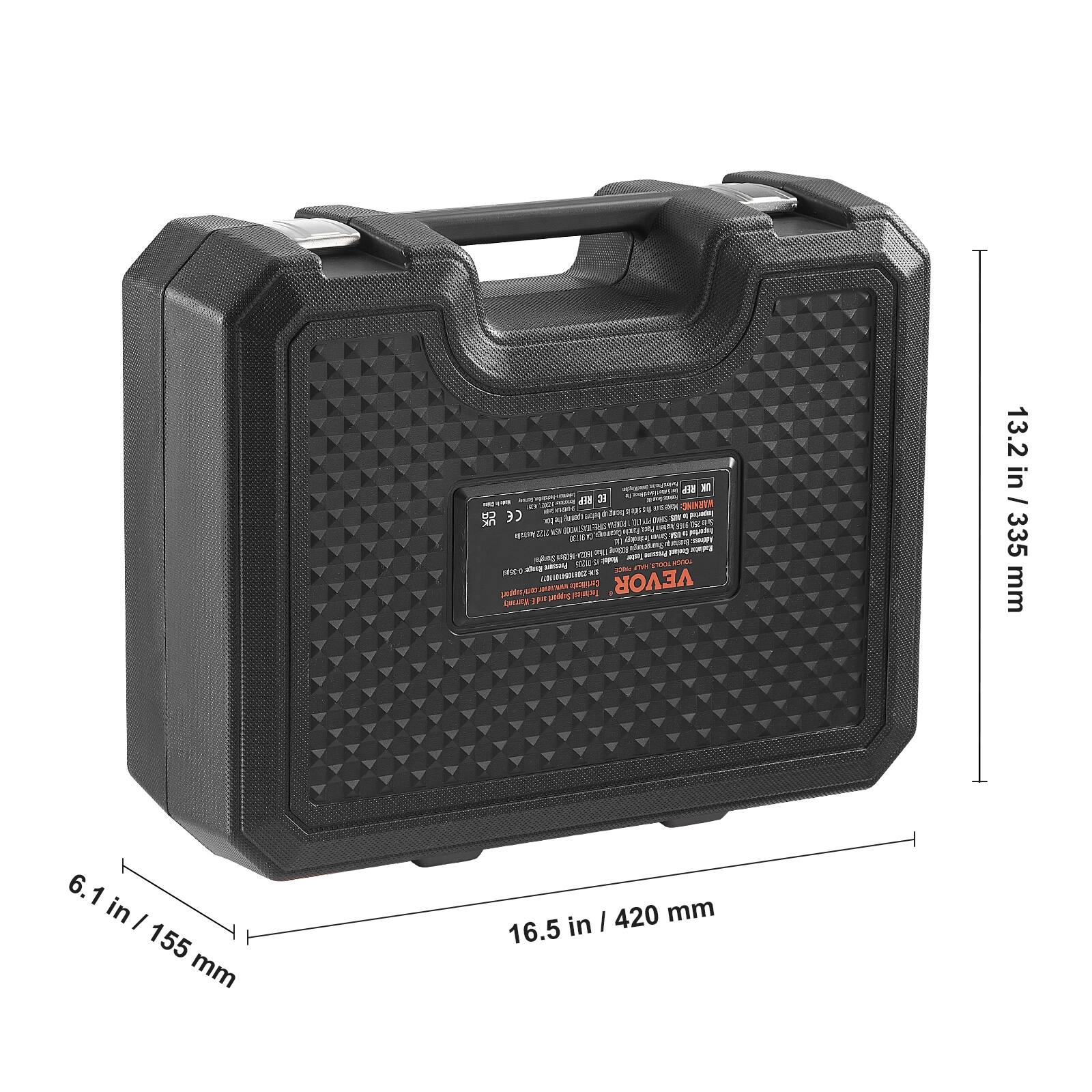 R a a - 59 - EL SNST - un - 7 2 a N - CE N P - i an - i - 2 S - m Vs 1 - g_ U - VE 2 " - seudhng - NS Cantenl - CN - nta - md - Jn TM d s - JT VEVOR - E ( wAe an n 1md 13.2 in I 335 mm 6.1 in I 155 mm I 420 mm 16.5 in