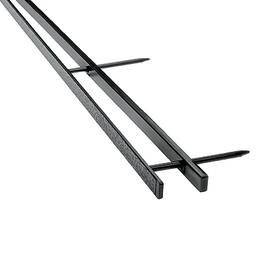 GBC - Velo Blind 1 1/2" Plastic Strip Binding Spine, 200 Sheet Capacity, 25/Pack (9741630) - Black