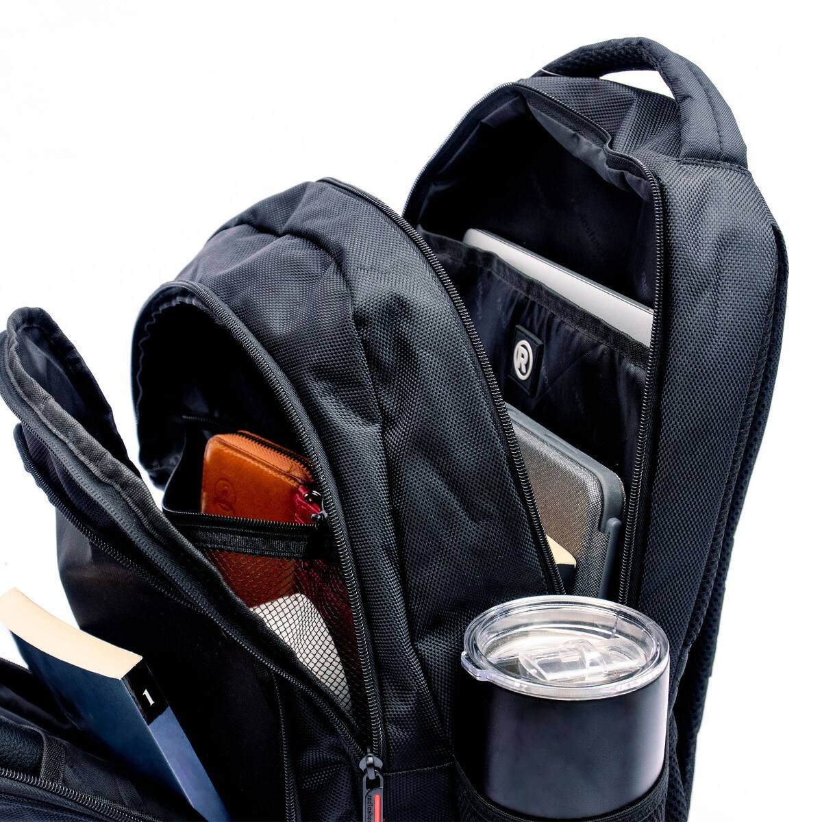 Alt View 2. RadioShack - RadioShack Functional - 15.6" Laptop backpack 2606014 - Black.