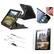 Alt View Standard 20. eForCity - Leather Case Cover and Stylus and Headset Bundle for iPad - Black.