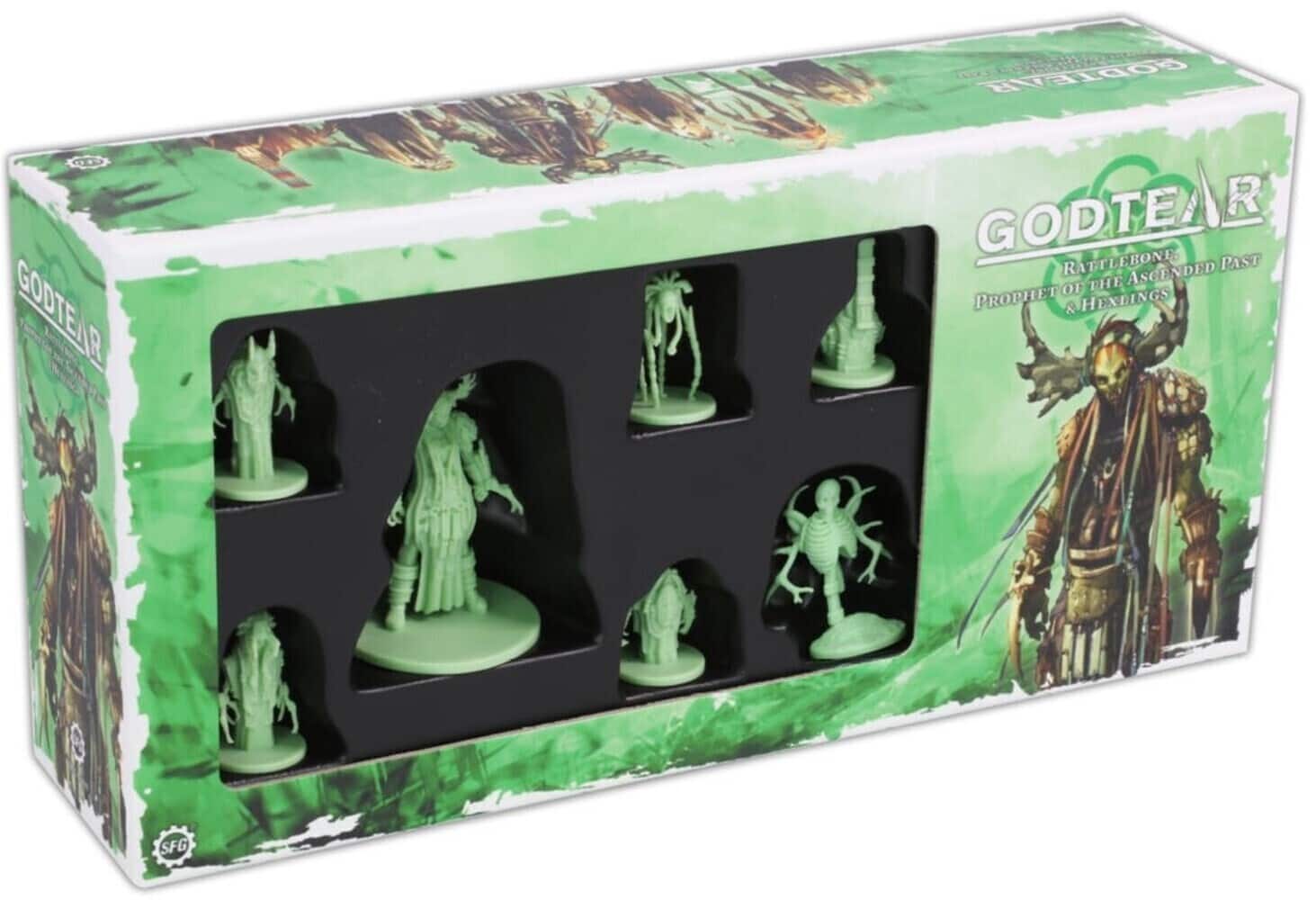 Steamforged - Games Godtear: Rattlebone, Prophet of The Ascended Past Shapers Champions Set