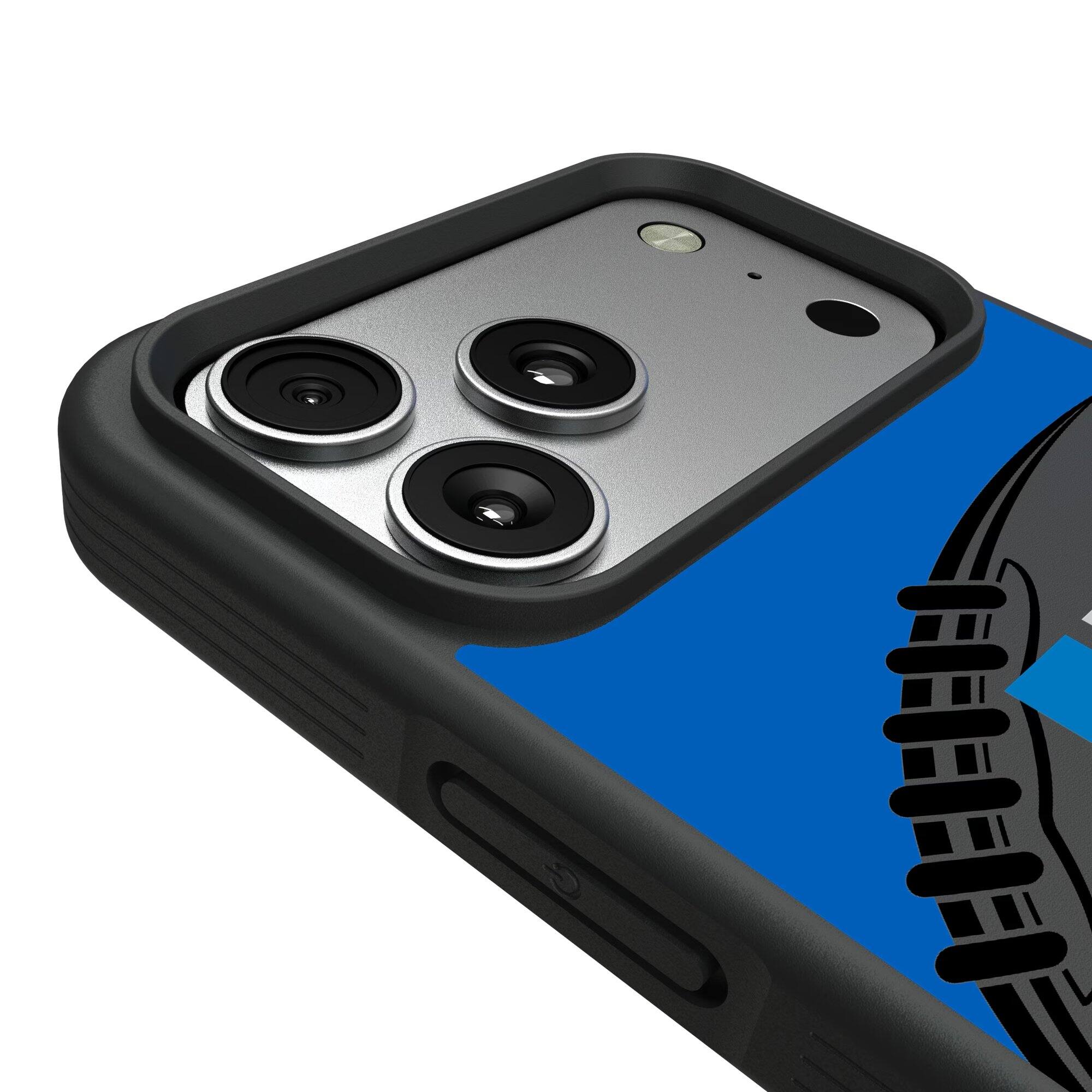 Alt View 2. Keyscaper - Detroit Lions Bump Case with 8.2ft Drop Protection - 16 - Multicolor.