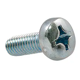 RackSolutions - M6 x 16mm Pan Head Phillip Drive Screw 50-Pack - Metallic