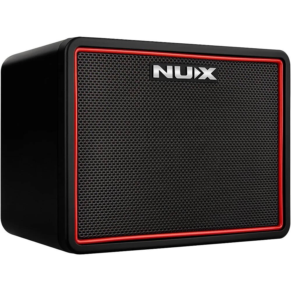 Angle. NUX - Mighty Lite BT MKII Portable Desktop Modeling Guitar Amplifier with IRs | Edit with the Mighty Editor Software and More - Black.