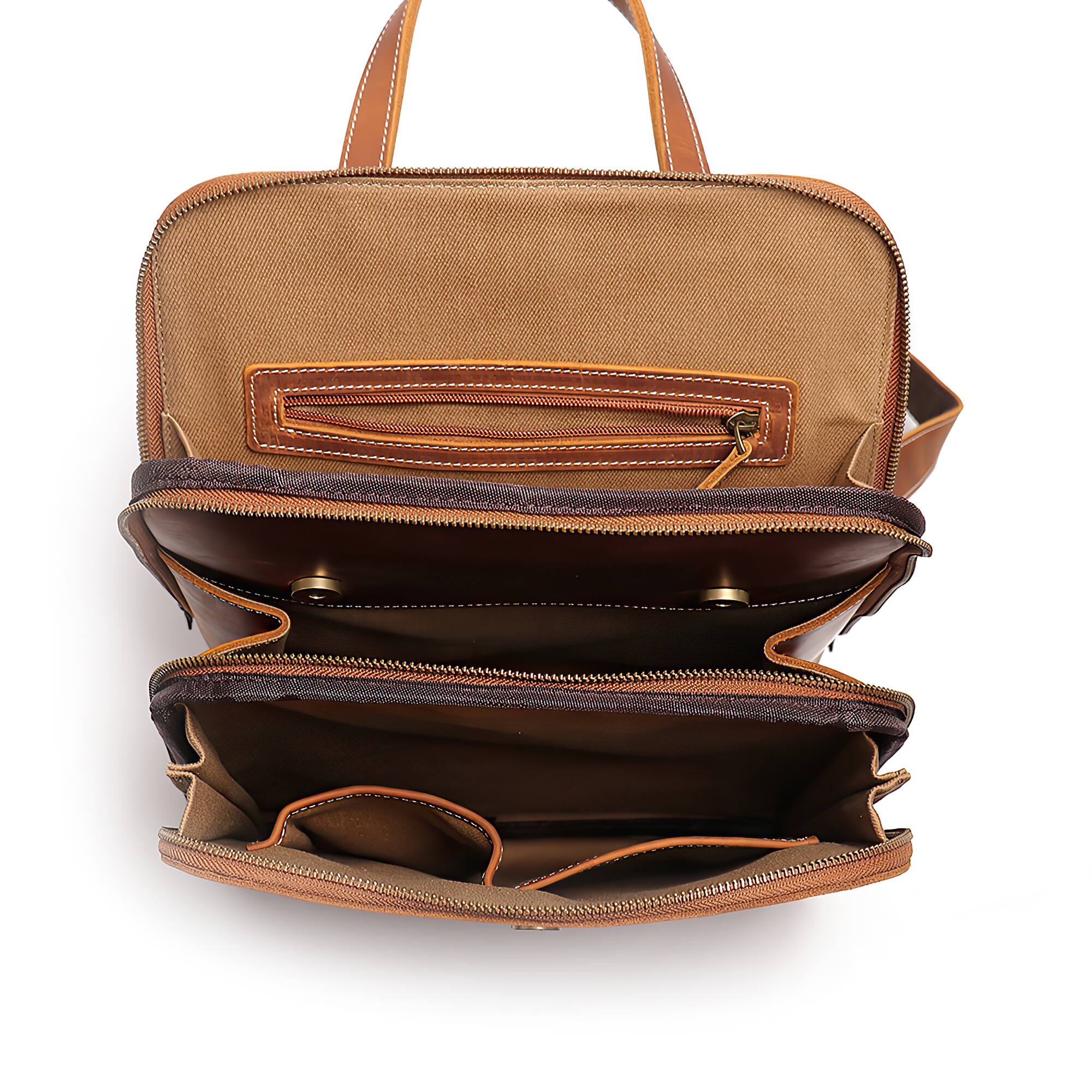 Alt View 2. Steel Horse Leather - Sachi Leather Backpack | Small Women's Leather Backpack - Brown.