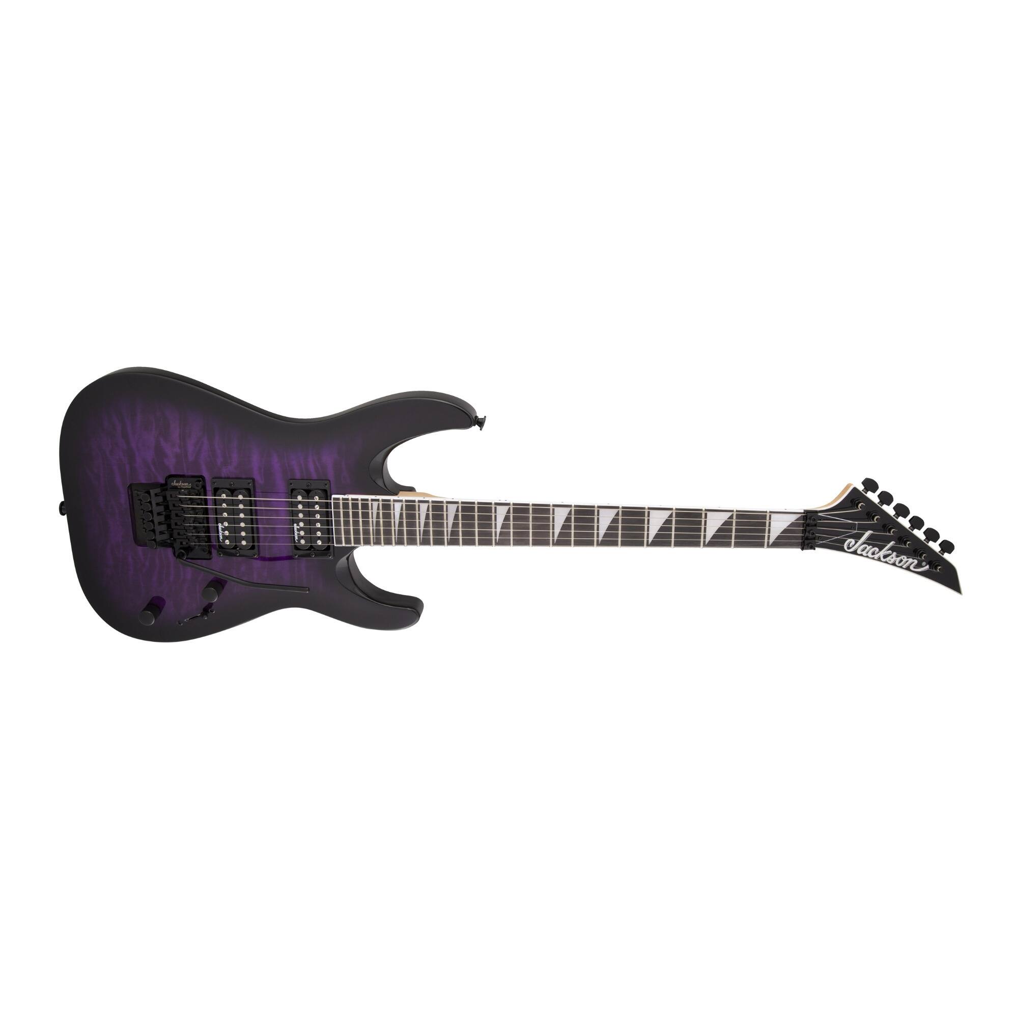 Angle. Jackson - Jackson JS Series Dinky Arch Top JS32Q DKA 6-String Electric Guitar (Purple).