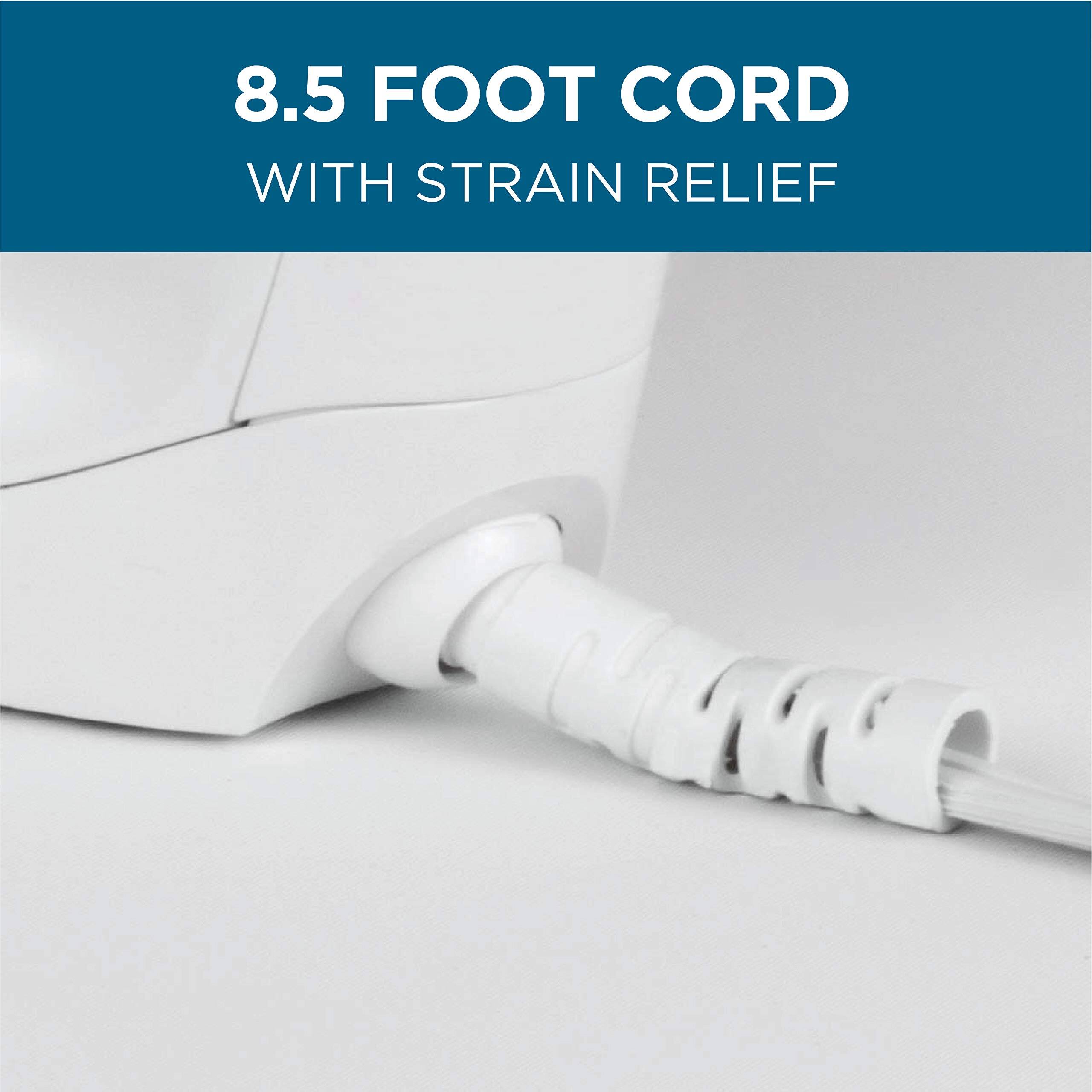 8.5 FOOT CORD
WITH STRAIN RELIEF