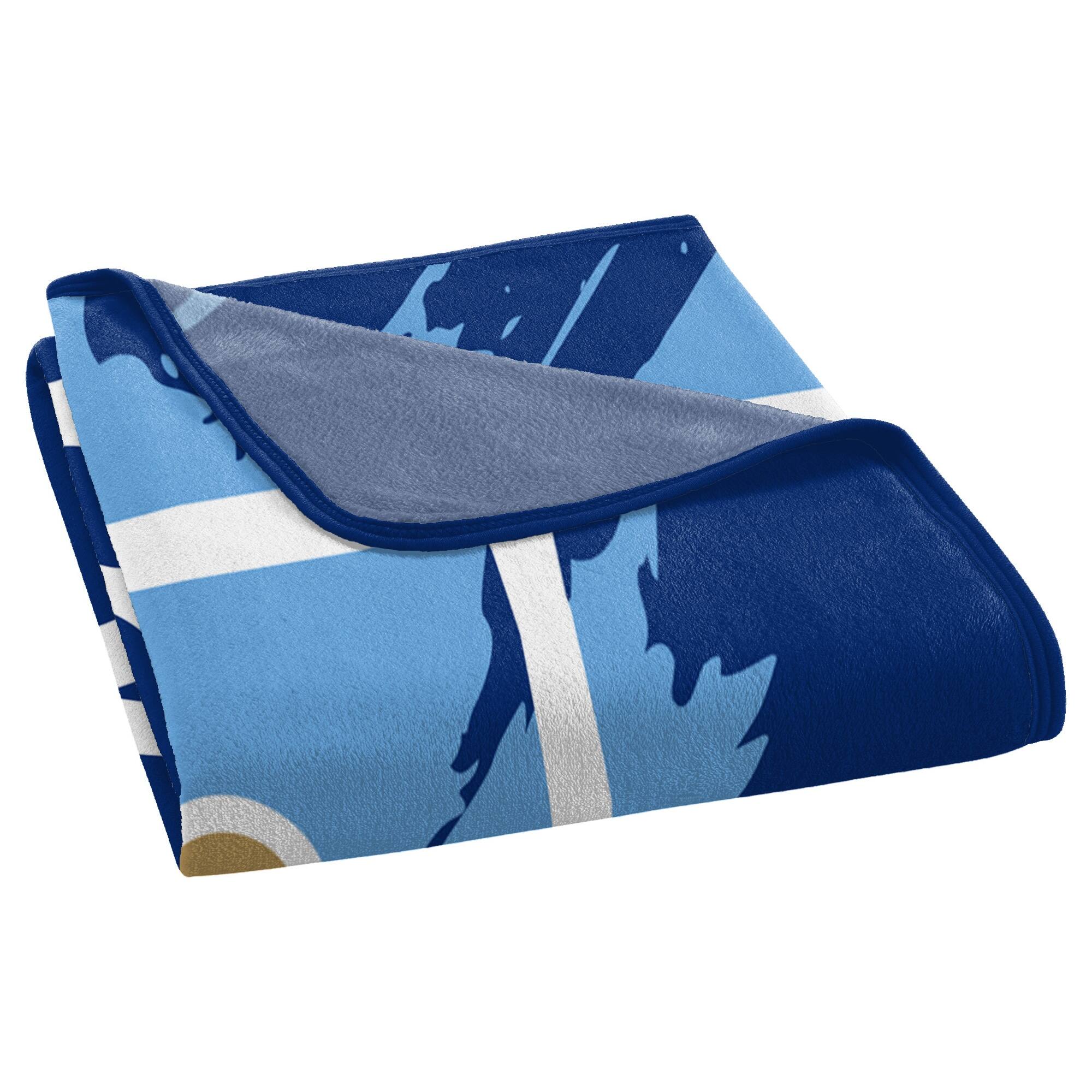 Alt View 3. Northwest - Kansas City Royals 46" x 60" Dimensional Micro Raschel Plush Throw Blanket - Royal.