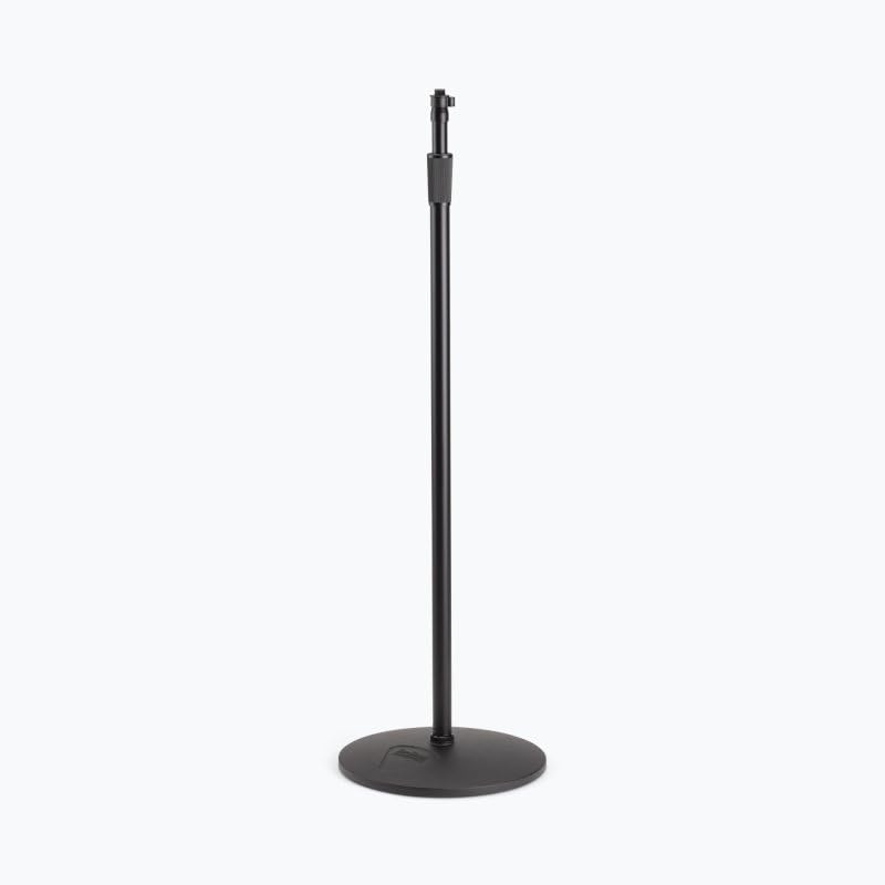 Alt View 6. On Stage Stands - On-Stage MS9212 Heavy-Duty Low Profile Microphone Stand with 12" Base, Black - Black.