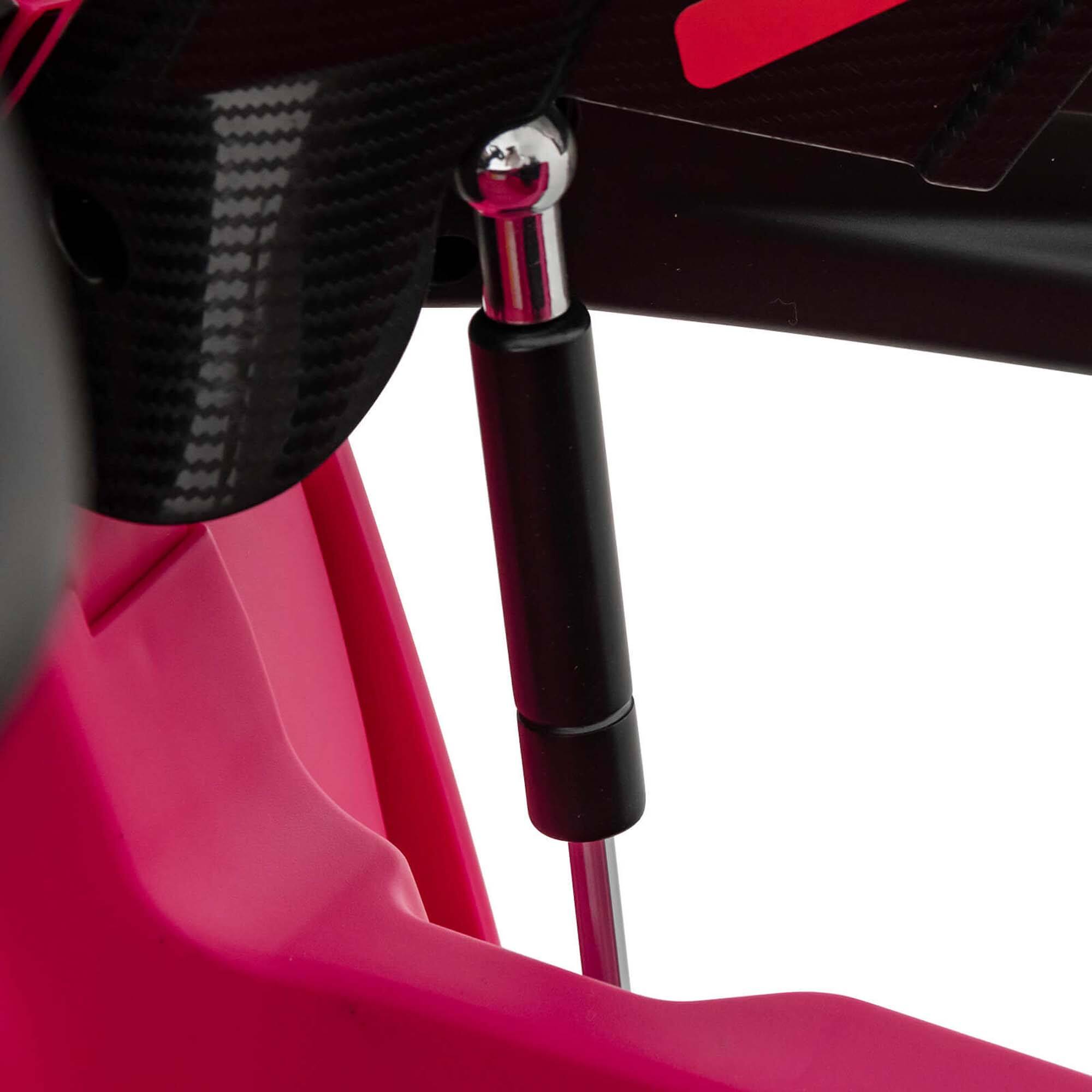 Alt View 6. Costway - Costway Licensed Lamborghini 4WD Kids Ride-on Sports Car 12V Battery Powered 2.4G Remote - Pink.