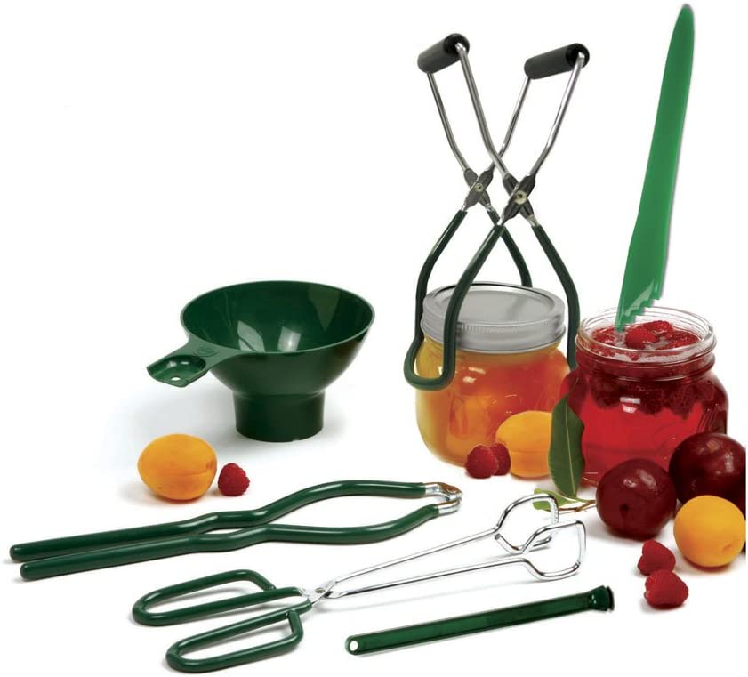 Alt View 1. Norpro - Essentials 6 Piece Canning Tools Set - Green.