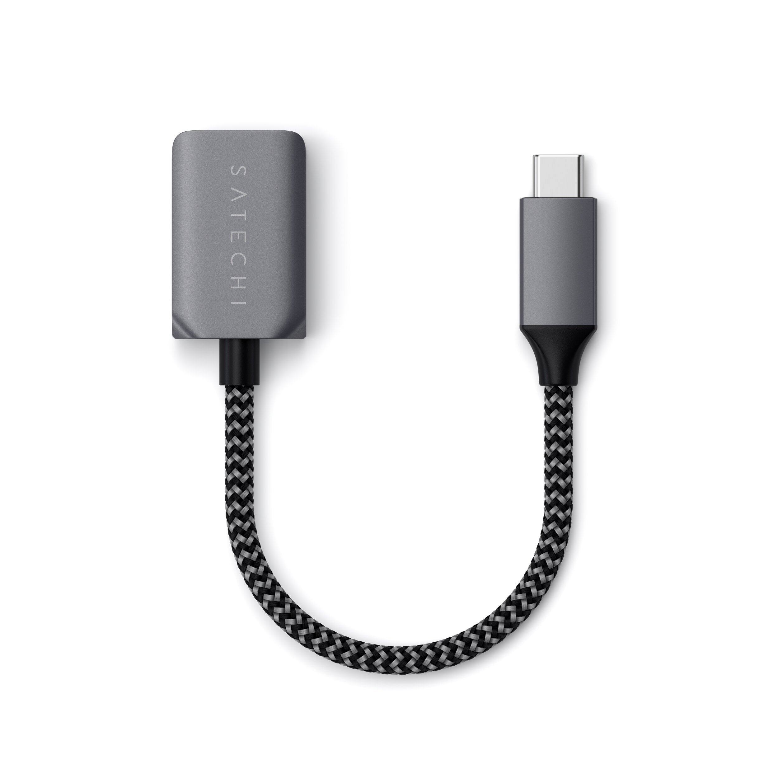 Satechi - USB-C to USB 3.0 Adapter Cable, USB-C to USB-A - MacBook Air/Pro M5/M4, iPad Air/Pro, Mac mini, iMac price history on PriceWatchPro