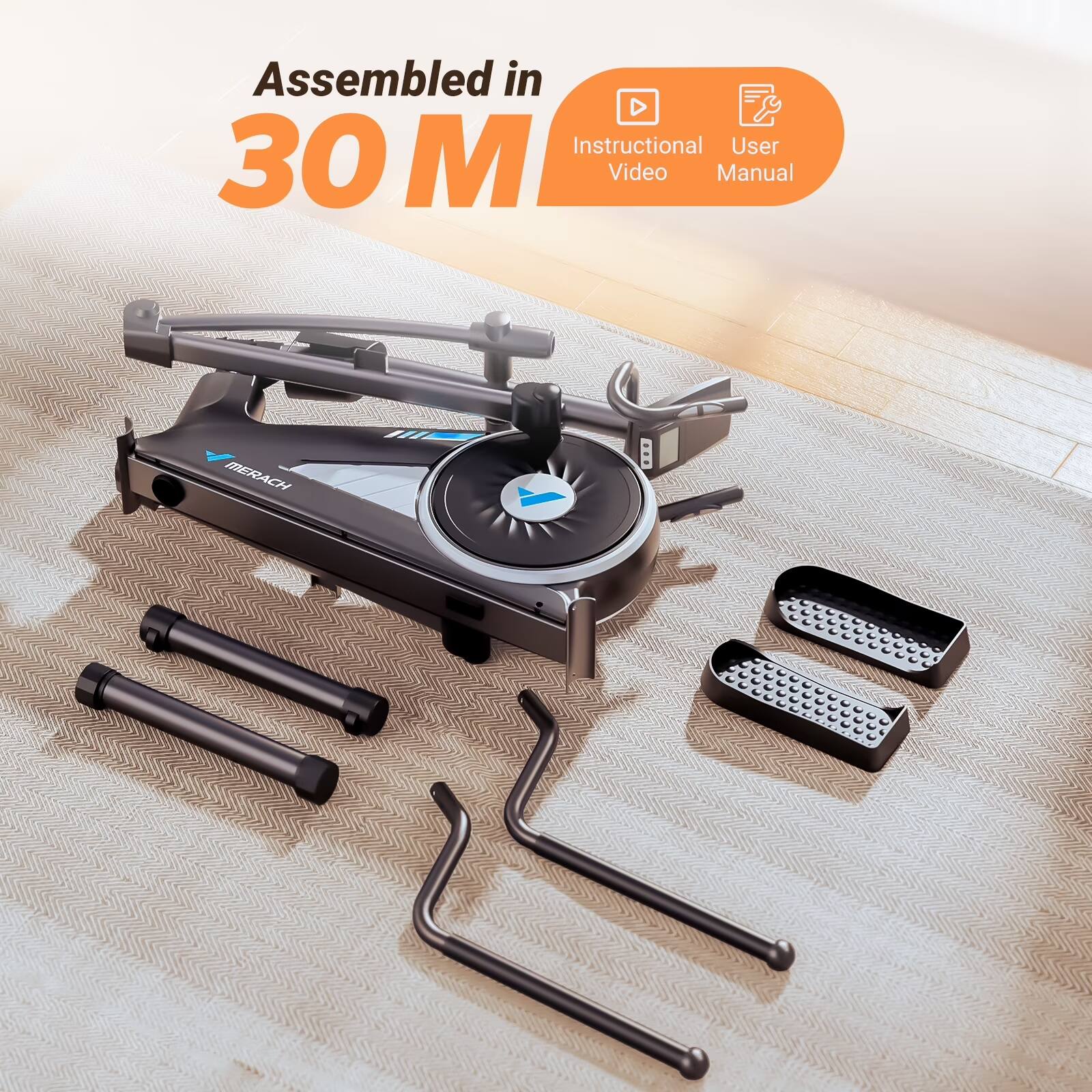 Assembled in 30 M  
Instructional Video  
User Manual  
MERACH