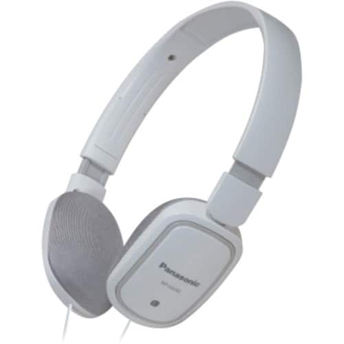 Front Standard. Panasonic - Headphone - White.