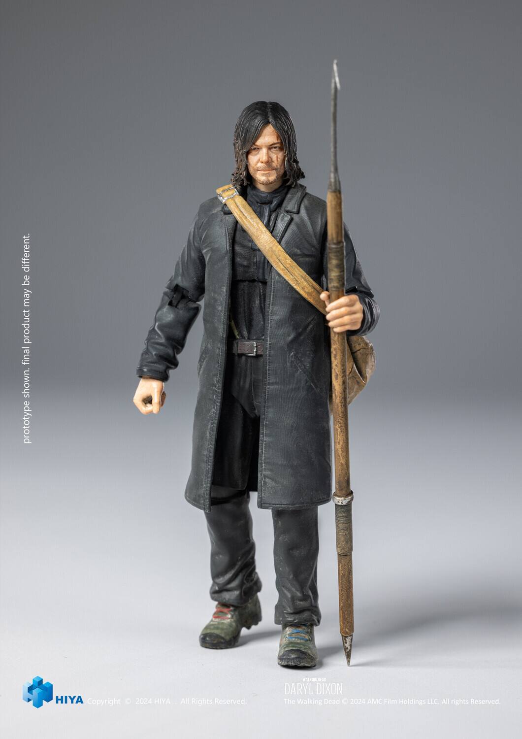 Different. Prototype may be different. Final product shown.  
HIYA Copyright © 2024 HIYA All Rights Reserved.  
RSLENC010  
DARYL DIXON  
The Walking Dead © 2024 AMC Film Holdings LLC. All rights Reserved.
