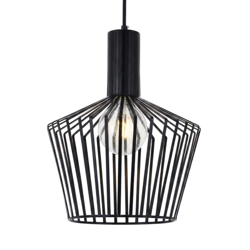 Living District - Ronnie 1 Light Pendant - Black price history on PriceWatchPro