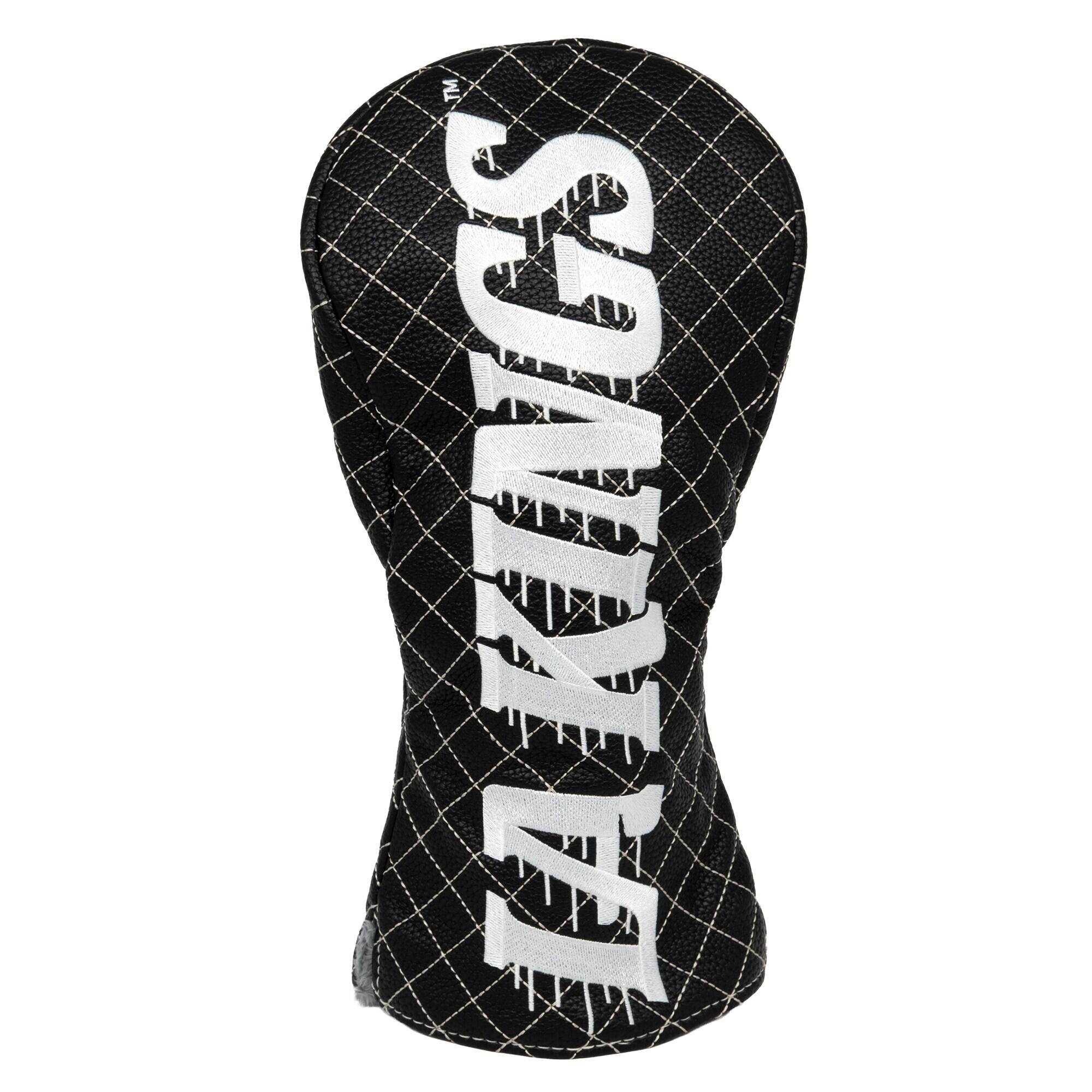 Front. Team Golf - Los Angeles Kings Quilted Driver Headcover - Multicolor.
