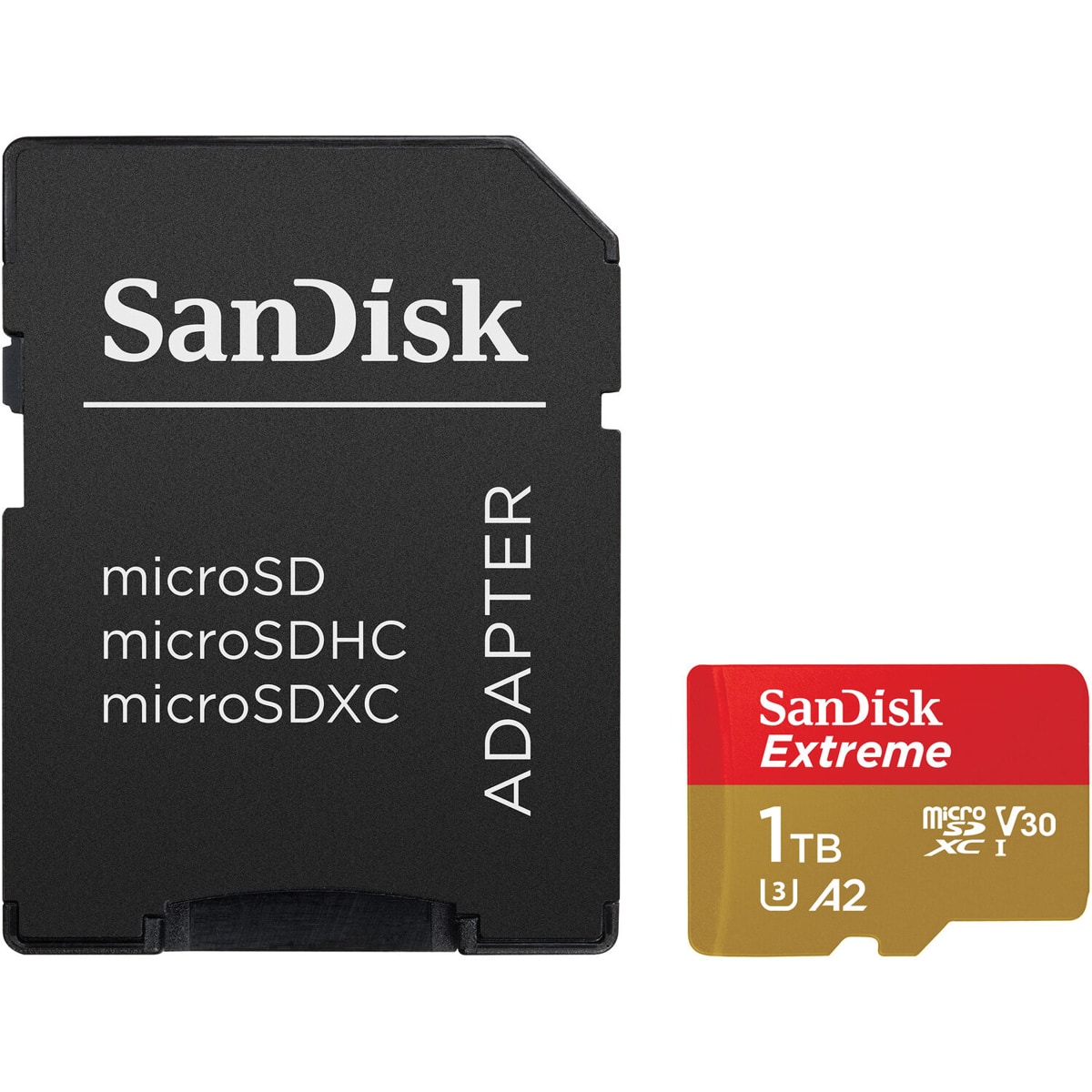 SANDISK - Extreme UHS-I U3 microSDXC Memory Card - 1TB, Single price history on PriceWatchPro