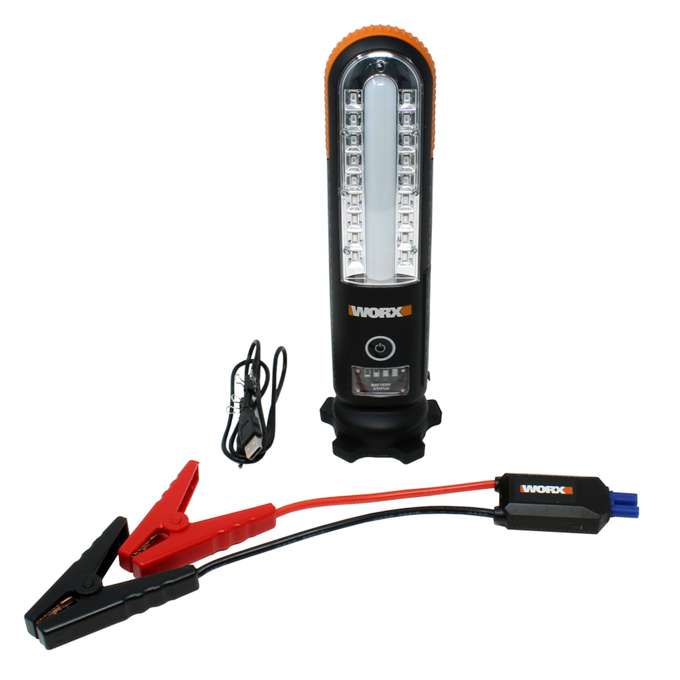 Alt View 1. WORX - Multi-Function Portable Car Jump Starter with USB Charging.