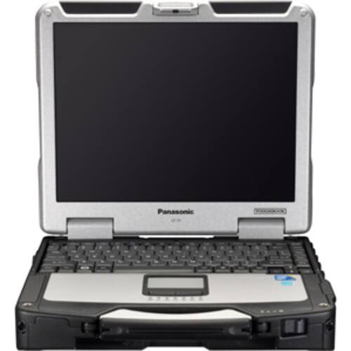 Front Standard. Panasonic - 13.1" Toughbook Notebook - 4 GB Memory - 320 GB Hard Drive - Magnesium Alloy.