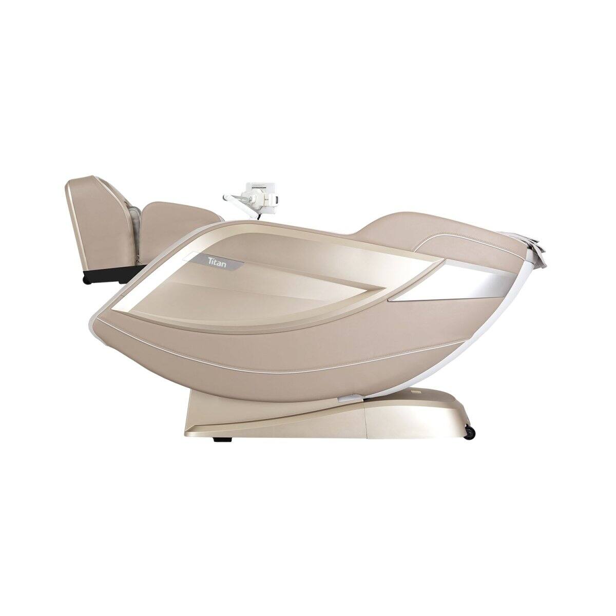 Alt View 2. Osaki - Titan - 8500 Max 4D Zero Gravity Massage Chair with Dual Rail System - Taupe.