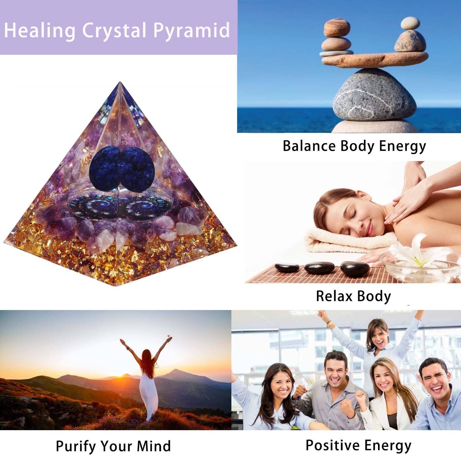 Healing Crystal Pyramid

Balance Body Energy

Relax Body

Purify Your Mind

Positive Energy